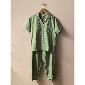 Baleno Cotton Green Pajama Set Size M GUC